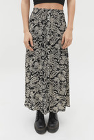 Thumbnail for your product : Urban Outfitters Beach Button-Front Maxi Skirt