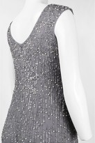 Thumbnail for your product : Adrianna Papell Sleeveless Beaded Gown with Godets 91908220
