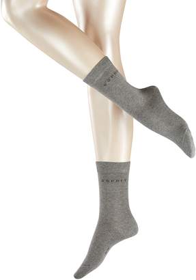 Esprit Women Uni 2-Pack Socks - 80% Cotton
