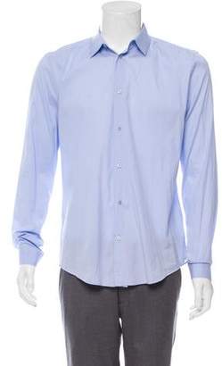 Balenciaga Striped Button-Up Shirt