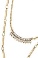 Thumbnail for your product : Luv Aj Cosmic Gold-tone Crystal Necklace