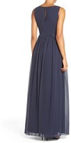 Thumbnail for your product : Adrianna Papell Women's Embellished Bodice Sleeveless Chiffon Gown