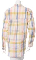 Thumbnail for your product : Creatures of Comfort Plaid Allen Shirt w/ Tags