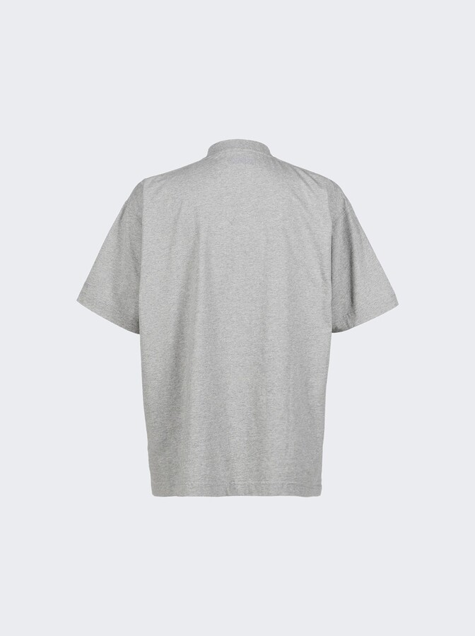 Vetements Norway Tourist Tee Grey Melange