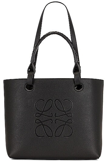 loewe raffia bolsa white