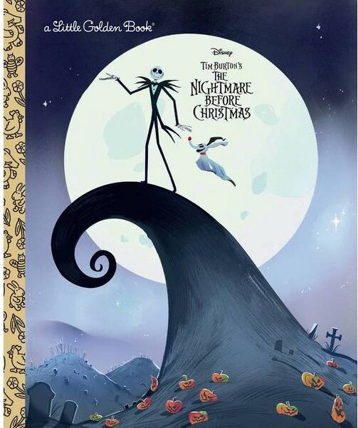 Random House TheNightmareBeforeChristmas(DisneyClassic)-(LittleGoldenBook)byGoldenBooks(Hardcover)