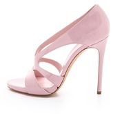 Thumbnail for your product : Casadei Patent Leather Sandals