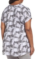 Thumbnail for your product : Sejour Plus Size Women's Short Sleeve V-Neck Tunic Top