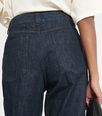 Lemaire High-rise straight jeans