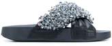 Thumbnail for your product : Tory Burch crystal-embellished slides