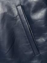 Thumbnail for your product : Prada leather bomber jacket