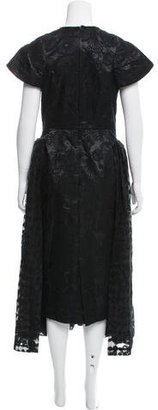Comme des Garcons 2015 Embroidered Evening Dress w/ Tags