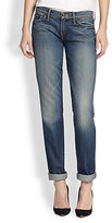Thumbnail for your product : Mother Holy Rascal Straight-Leg Jeans