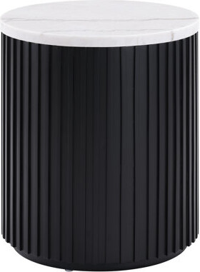 Latitude Run Fiammetta Marble End Table