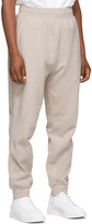 Thumbnail for your product : A-Cold-Wall* Beige Mies Contour Lounge Pants
