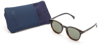 Le Specs Bandwagon Acetate Round Sunglasses - Black