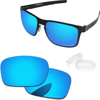 PapaViva Replacement Lenses & Nose Pads for Oakley Holbrook Metal OO4123  Sunglasses Frame Ice Blue - Polarized - ShopStyle
