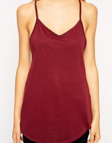 Thumbnail for your product : ASOS Longline V Neck Cami Top