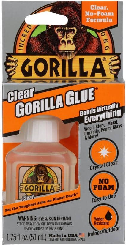Gorilla 1.75 oz. Clear Glue (2-Pack)