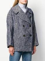 Thumbnail for your product : Semi-Couture Semicouture herringbone print coat