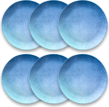 Orren Ellis Sereby Oceanic Ombre Salad Plate 8.5\