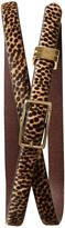 Thumbnail for your product : Banana Republic Leopard Haircalf Skinny Belt