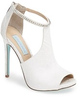 Thumbnail for your product : Betsey Johnson Blue by 'Date' Cutout Peep Toe Bootie