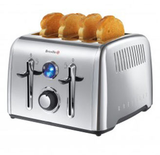 Breville Premium Polished Toaster - Stainless Steel