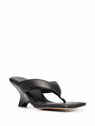 Gia Borghini High-Heel Leather Sandals