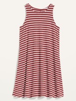 Thumbnail for your product : Old Navy Striped Jersey-Knit Sleeveless Swing Dress for Women