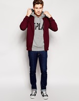 Thumbnail for your product : Replay Hooded Sweatshirt Large Logo Print