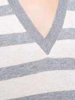 Thumbnail for your product : Derek Lam 10 Crosby striped V-neck sweater
