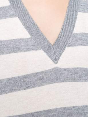 Derek Lam 10 Crosby striped V-neck sweater