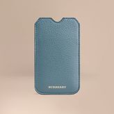 Thumbnail for your product : Burberry Grainy Leather iPhone 5/5S Case, Green