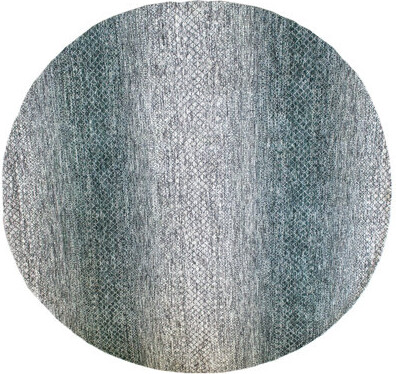 Landry & Arcari Rugs and Carpeting One-of-a-Kind Hand-Knotted New Age 10' Round Wool Area Rug in Ivory