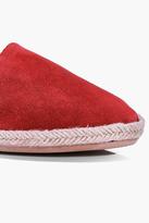 Thumbnail for your product : boohoo Boutique Laura Suede Espadrille