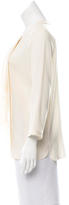 Thumbnail for your product : Reed Krakoff Draped Wool Top