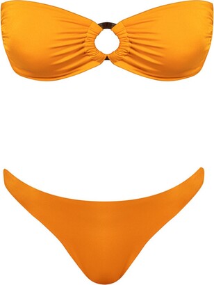 Orange Bandeau Bikini