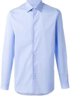 Z Zegna 2264 Popeline shirt - men - Cotton/Spandex/Elastane - 44