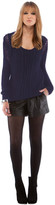 Thumbnail for your product : Cynthia Vincent Oversized Zip Back Sweater