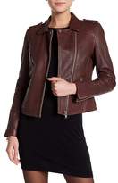 Thumbnail for your product : Doma Thick Lamb Nappa Leather Jacket