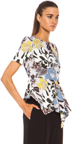Thumbnail for your product : Marni Peplum Cotton Top