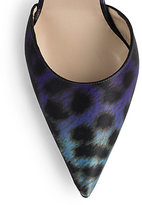 Thumbnail for your product : Manolo Blahnik Tayler Leopard-Print D'Orsay Pumps