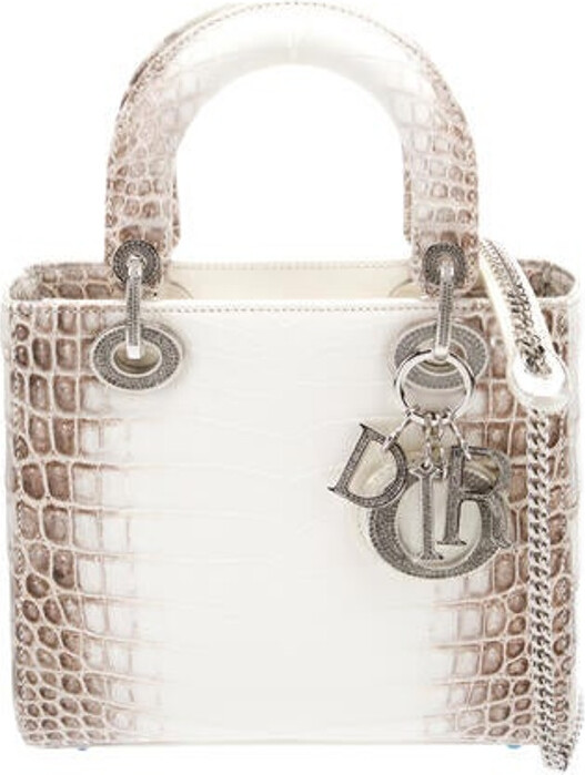 Christian Dior 2023 Himalayan Crocodile Small Lady Bag ShopStyle
