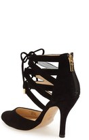 Thumbnail for your product : Isola 'Indira' Corset Lace Suede Pump (Women)
