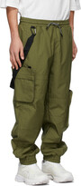 Thumbnail for your product : A. A. Spectrum Khaki Jersey Cargo Pants