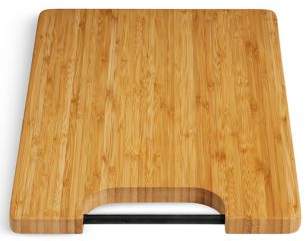 Marks and Spencer Bamboo Chopping Board with Silicon Rod Handle