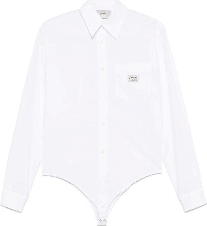 Coperni Shirt-Style Bodysuit