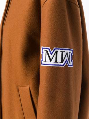MSGM MM long bomber coat