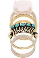 Thumbnail for your product : Iosselliani Elegua set of rings